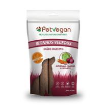 Bifinho PetVegan Saúde Digestiva para Cães Sabor Cenoura, Beterraba e Espinafre 60g Bifinho PetVegan Saúde Digestiva para Cães Sabor Cenoura, Beterraba e Espinafre 60g