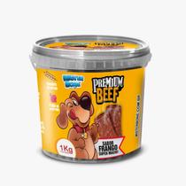 Bifinho premium beef frango - mister bone - 1 kg (pote)