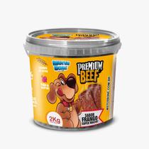 Bifinho premium beef frango - mister bone - 2 kg (pote)