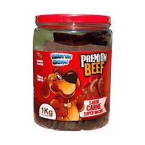 Bifinho Premium para Cães de Carne Balde 1kg - Mister Bone Bifinho Premium para Cães de Carne Balde 1kg - Mister Bone