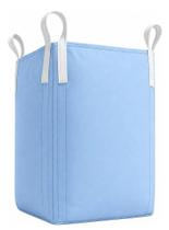 Big Bag P/ Ensacar Reciclagem Entulho 1000kg 1m³ Ref-c1 AZUL Big Bag P/ Ensacar Reciclagem Entulho 1000kg 1m³ Ref-c1 AZUL