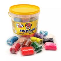Big Balde Massinha de Modelar Com 30 Unidades Sortidas Acrilex Big Balde Massinha de Modelar Com 30 Unidades Sortidas Acrilex
