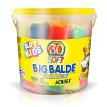 Big Balde Massinha Soft 1,5 Kg Acrilex JC Kids
