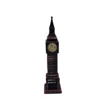 Big Ben Enfeite Decorativo De Metal Rose Envelhecido 18,1cm Verito