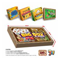 Big Box Com 4 Jogos na Caixa de MDF - 33342