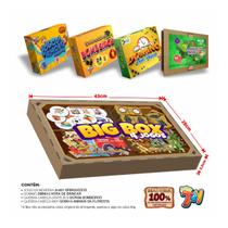 Big Box Com 4 Jogos na Caixa de MDF - 33342 - PaperToys