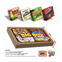Big Box Com 4 Jogos na Caixa de MDF - 33343 - PaperToys