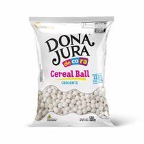 Big Cereal Crocante Chocolate Branco 500g Decora Dona Jura Big Cereal Crocante Chocolate Branco 500g Decora Dona Jura