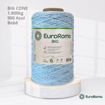 Big Cone Barbante EuroRoma Azul Bebê 900 N.6 4/6 com 1.800kg