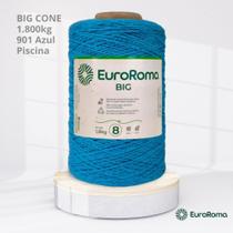 Big Cone Barbante EuroRoma Azul Piscina 901 N.8 4/8 com 1.800kg