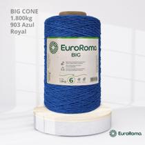 Big Cone Barbante EuroRoma Azul Royal 903 N.6 4/6 com 1.800kg