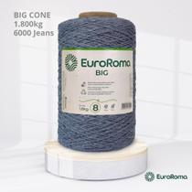 Big Cone Barbante EuroRoma Jeans 6000 N.8 4/8 com 1.800kg