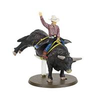 Big Country Toys Lane Frost & Red Rock - 1:20 Escala - Colecionável - Brinquedos de Rodeio & Estatuetas