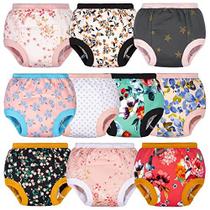 BIG ELEPHANT Baby Potty Training Pants Underwear for Girl's - 100% Cotton, 3T
