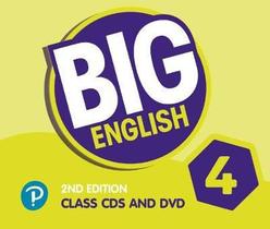 BIG ENGLISH 4 - CLASS AUDIO CD &amp DVD - 2 - PEARSON - ELT