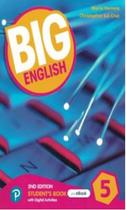 Big english 5 student book + online american english 2nd ed