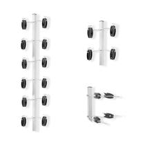 Big Haste Industrial de Canto 25x25mm 1 Metro 12 Isoladores Big Haste Industrial de Canto 25x25mm 1 Metro 12 Isoladores