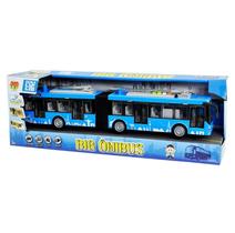 Big Ônibus Fricção com Luz e Som 1:16 - Dm Toys Big Ônibus Fricção com Luz e Som 1:16 - Dm Toys