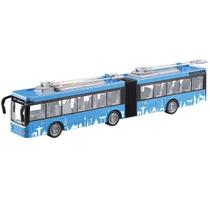 Big Onibus Fricçao com Som e LUZ AZUL DM TOYS DMT6166