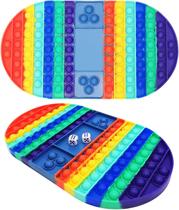 Big Pop Game Fidget Toy Jumbo Pop Fidget Toys, jogo de tabuleiro de xadrez para pais e filhos, brinquedo Figetget de alívio do estresse