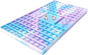 Big Pop Game Fidget Toy, Rainbow Chess Board Push Bubble Popper Fidget Sensory Toys para o tempo dos pais e filhos, brinquedo interativo Jumbo para alívio do estresse para brincar com os amigos
