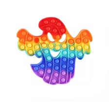 Big Pop It Fidget Toy Bublle Sensorial Halloween Fantasma