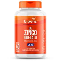 Bigens Bio Zinco Quelato 500mg 60 Cápsulas Bigens Bio Zinco Quelato 500mg 60 Cápsulas