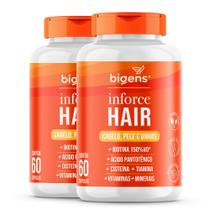 Bigens kit 2x inforce hair 60 caps