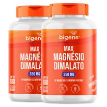 Bigens kit 2x max magnesio dimalato 180 caps Bigens kit 2x max magnesio dimalato 180 caps