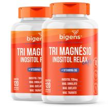 Bigens kit 2x tri magnésio inositol 120 cápsulas Bigens kit 2x tri magnésio inositol 120 cápsulas