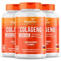 Bigens kit 3x colageno verisol 180 caps