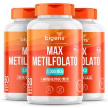 Bigens kit 3x max metilfolato 1000mcg 60 caps