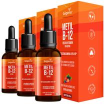 Bigens kit 3x metil b12 em gotas 20ml frutas vermelhas Bigens kit 3x metil b12 em gotas 20ml frutas vermelhas