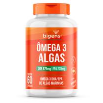 Bigens ômega 3 algas 60 caps