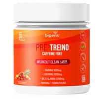 Bigens pré-treino caffeine free 300g morango e abacaxi Bigens pré-treino caffeine free 300g morango e abacaxi