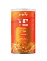 Bigens whey 3w blend clean 450g doce de leite Bigens whey 3w blend clean 450g doce de leite