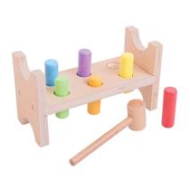Bigjigs Toys Wooden My First Hammer Bench Play Set Toy