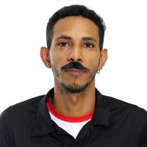 Bigode Fino Halloween Abrakadabra Fantasias