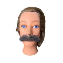 Bigode Grosso Falso Realista Castanho Escuro + Cola Bigode Grosso Falso Realista Castanho Escuro + Cola