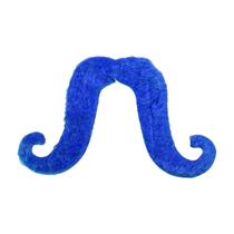 Bigode Mustache Postiço Colorido para Festa a Fantasia