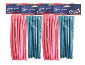 Bigodim Bigudinho Circular Nº1 Kit 48 Unidades - Santa Clara