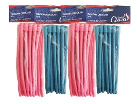 Bigodim Bigudinho Circular Nº1 Kit 72 Unids - Santa Clara