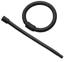 Bigodim Circular Preto n2 para Cabelos com 12 unidades Santa Clara