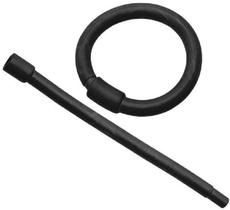 Bigodim Circular Preto n3 para Cabelos com 12 unidades Santa Clara