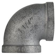 Bigorna de cotovelo de ferro maleável galvanizado 1,25 polegadas FPT x 1,25 polegadas FPT Bigorna de cotovelo de ferro maleável galvanizado 1,25 polegadas FPT x 1,25 polegadas FPT