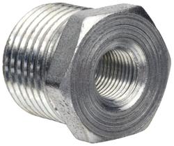 Bigorna de encaixe de tubulação de aço 8700130605 Bucha hexagonal 3/4 x1/4" galvanizada