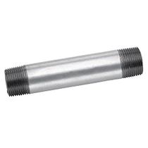 Bigorna de tubo de aço galvanizada 1/2 x 5 cm Bigorna de tubo de aço galvanizada 1/2 x 5 cm