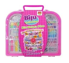 Biju Collection Kit Maleta Plus - Rosa - DMT6315 - DM TOYS - DM TOYS