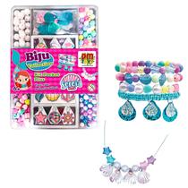 Biju Collection Sereia Pocket Plus Miçangas Montar Pulseiras - Dm Toys