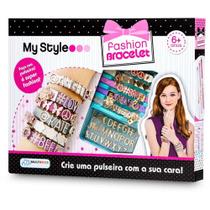 Bijuteria e micanga my style kit pulseiras c/letra